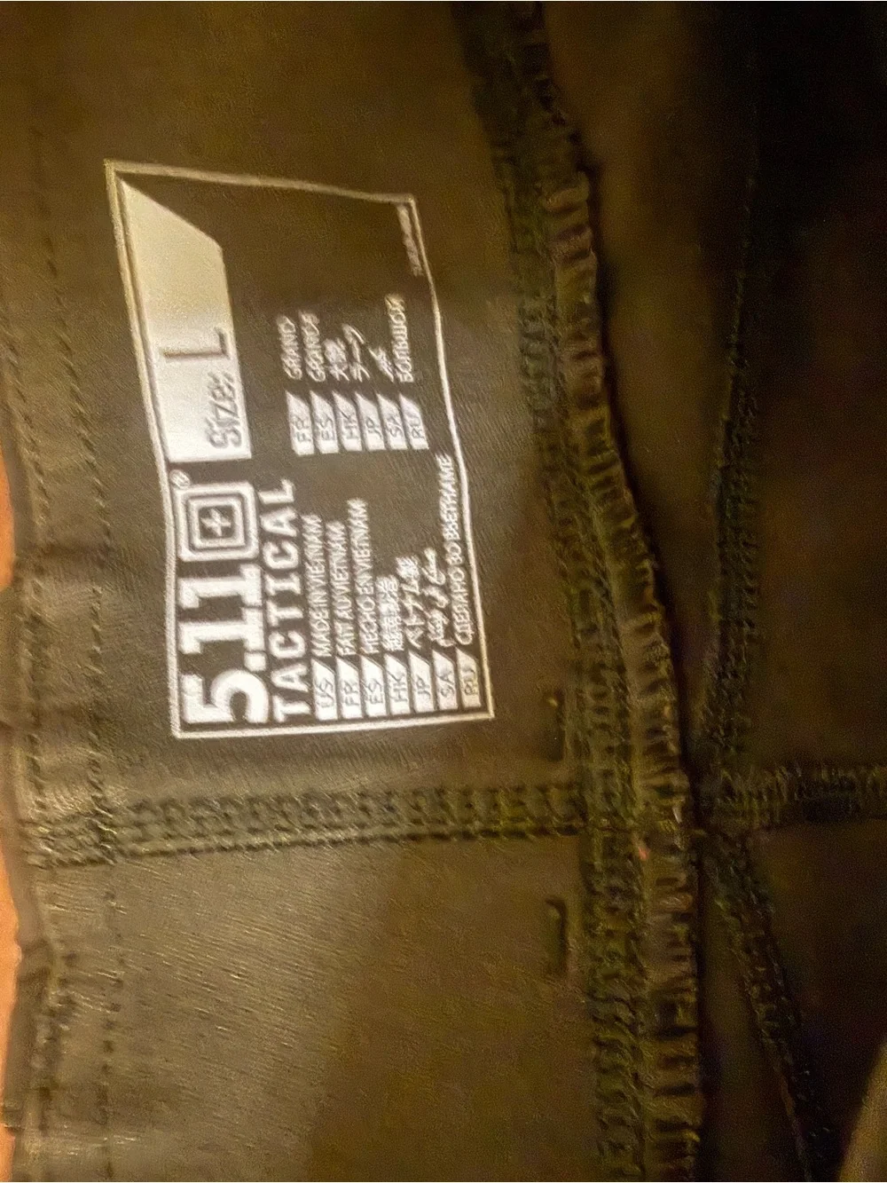 5.11 Tactical Green Size L Cargo Pants